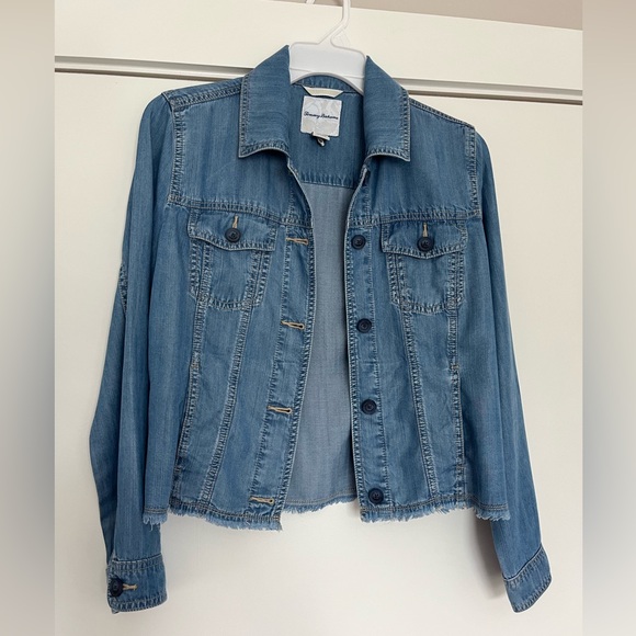 Tommy Bahama Chambray O'lei Jacket size XS - Picture 4 of 5